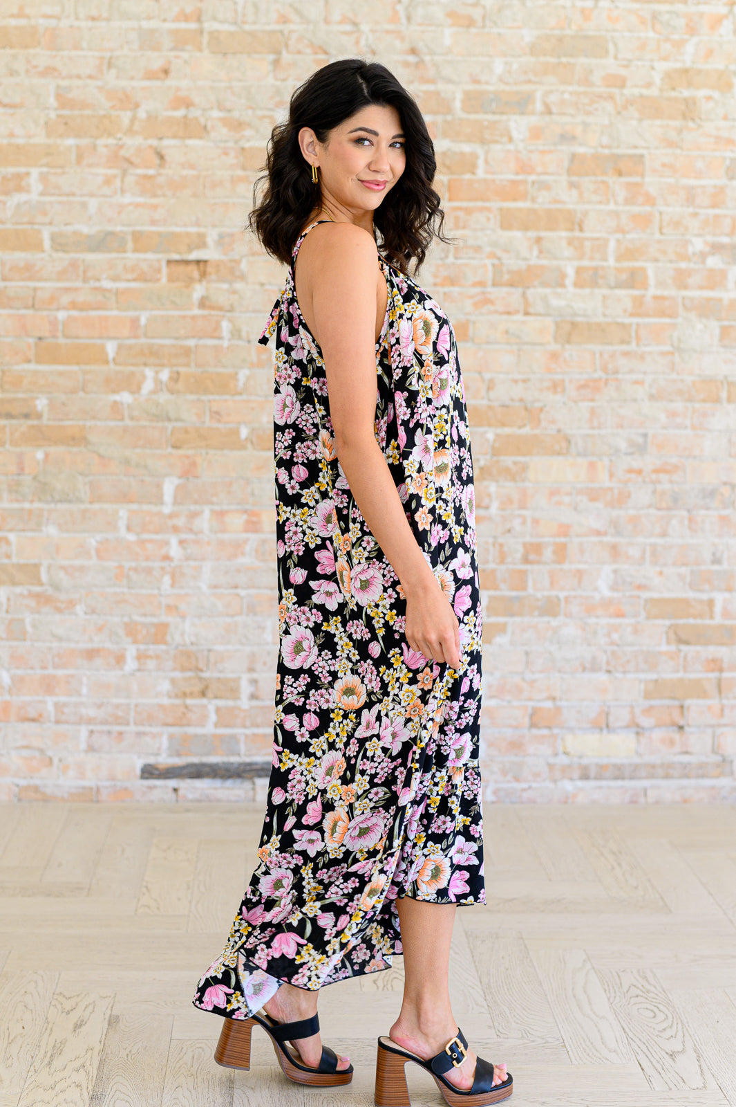 Sunny Side of Life Halter Top Dress in - Dresses photo