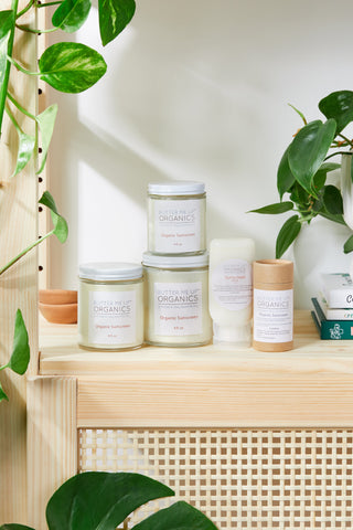 Natural Organic Sunscreen / Safe Sunscreen / Non-Nano Zinc Oxide Sunscreen / Sun Protection / Butter Me Up Organics in - Body photo