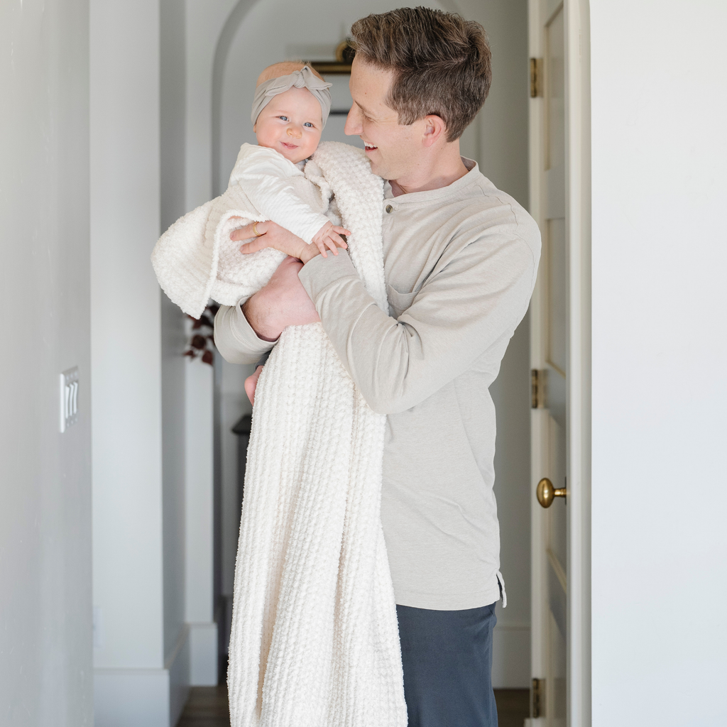 Saranoni Waffle Knit Receiving Blankets in - photo