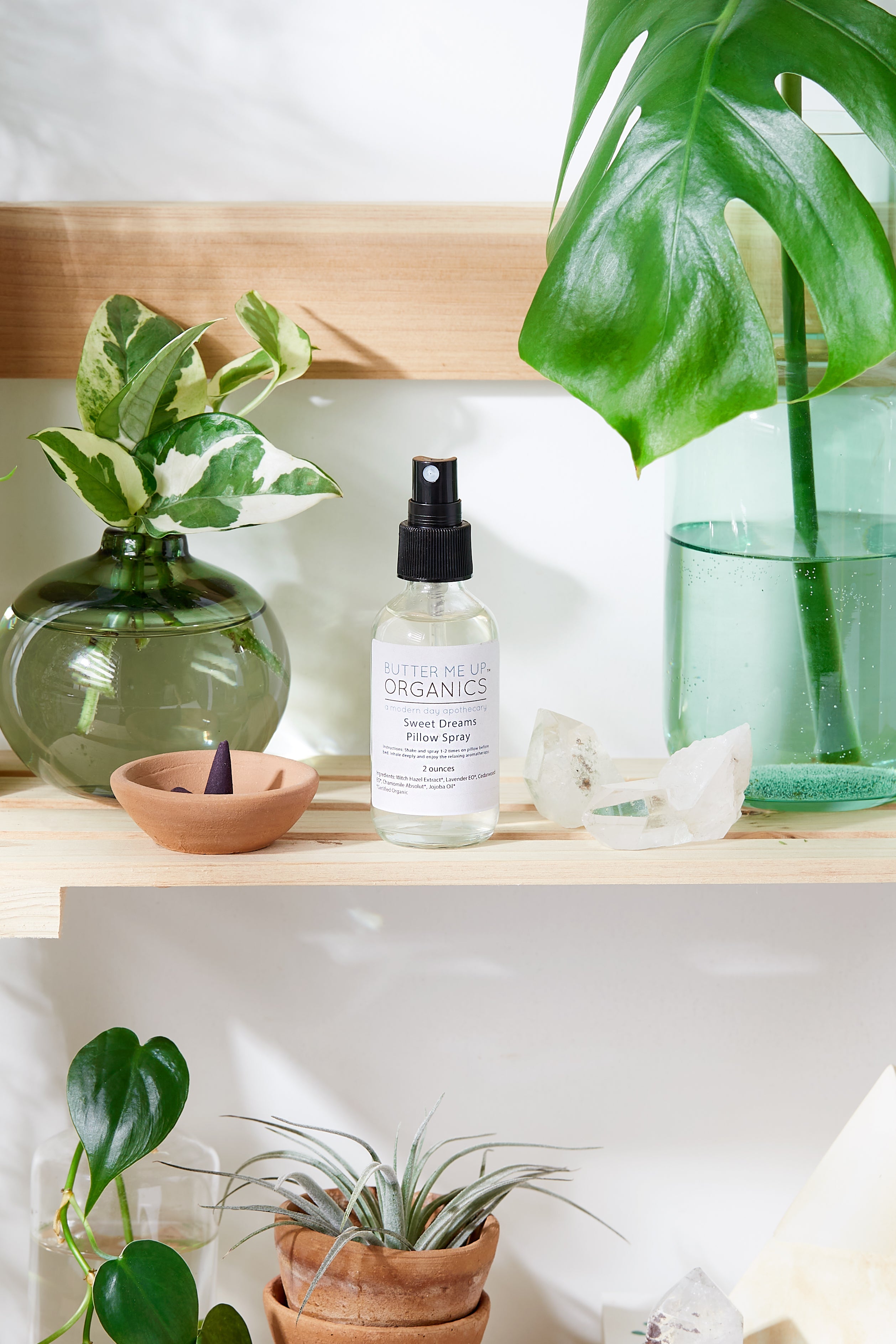 Organic Pillow Mist / Aromatherapy / Relaxing Essential Oils / Gentle Sleep / Butter Me Up Organics in - Home photo