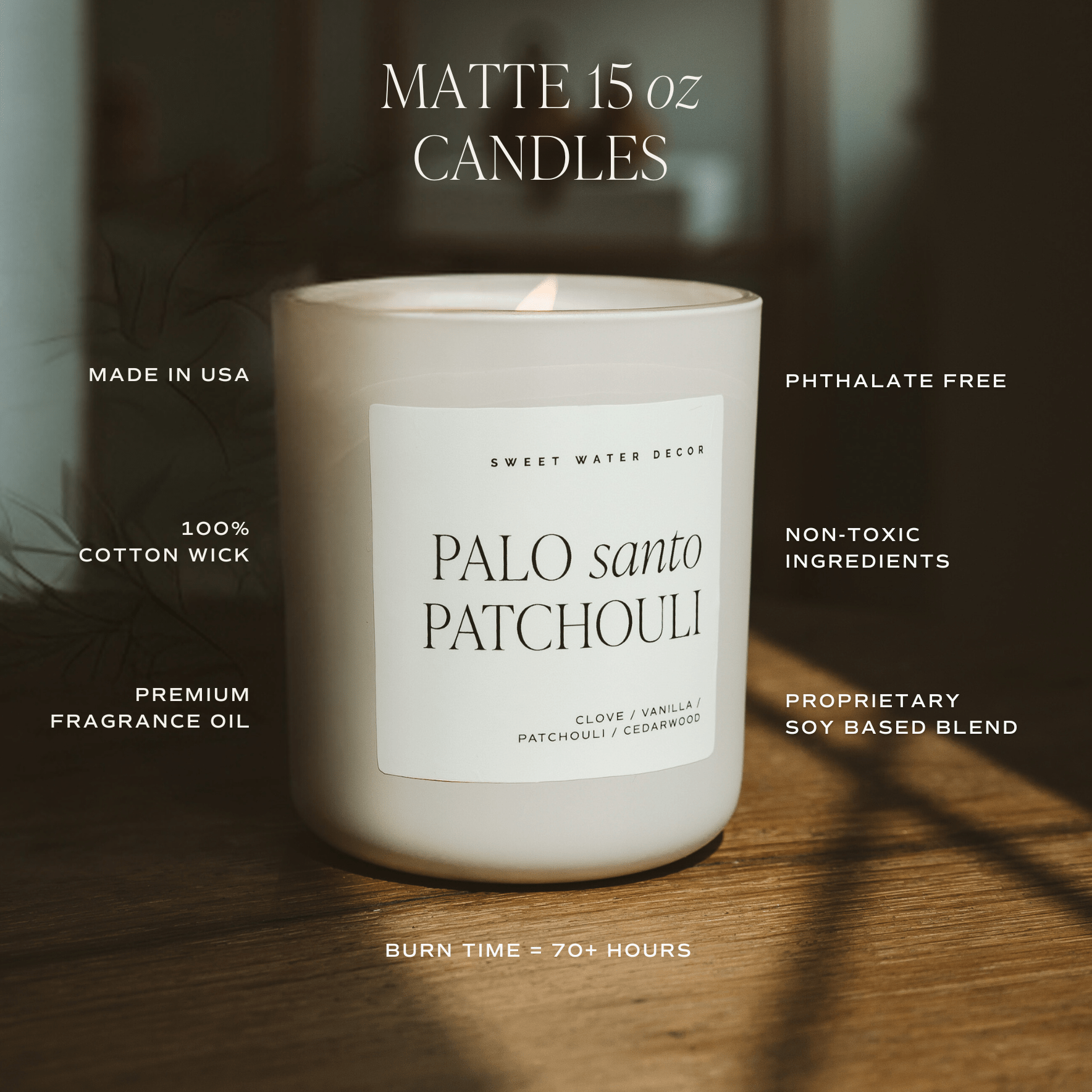 Relax Girl Soy Candle - Tan Matte Jar - 15 oz (Relaxation) in - Candles photo