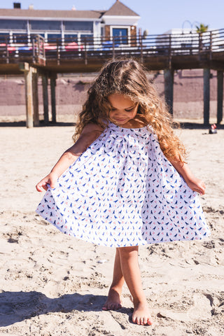 Dino Trapeze Dress in - photo