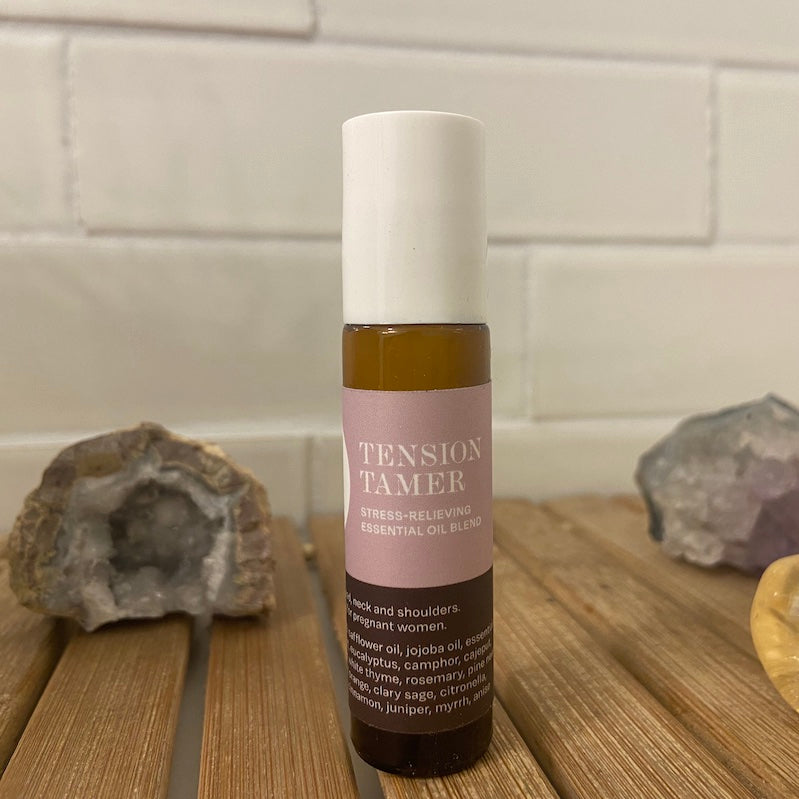 Cycle Syncing Ritual Roll-On Collection in Tension Tamer Cycle Syncing Ritual Roll-On - Ritual Oils photo
