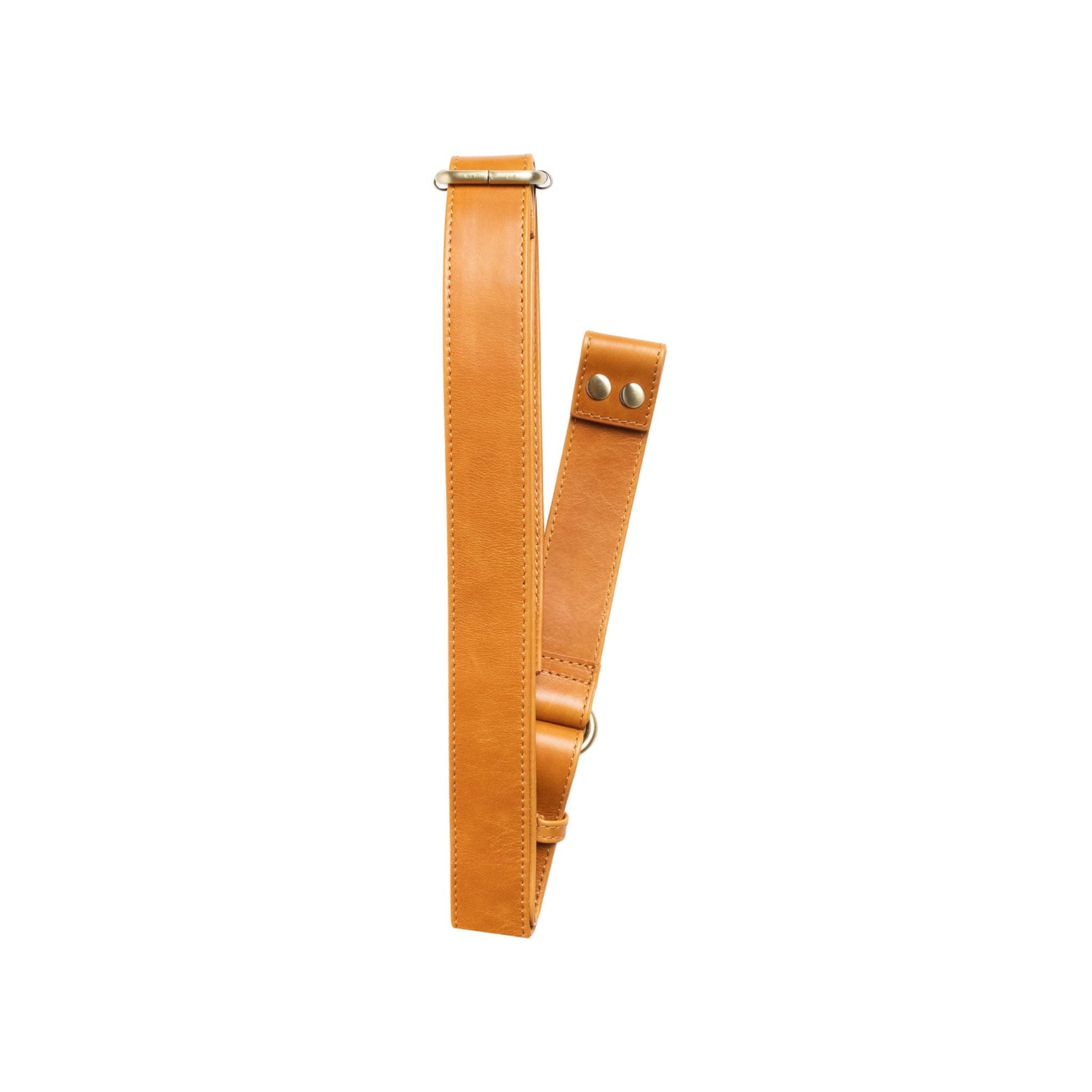 The Crossbody Strap in The Tatum Camel Tan - Goods photo