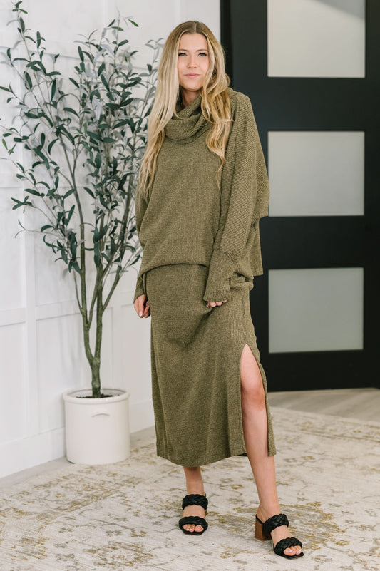 The Wander Lust Set in Olive in - Womens photo