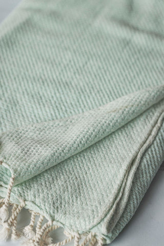 Waffle Weave Turkish Bath Towel – 40”x70” Organic Cotton, Soft & Absorbent - SwagglyLife Home & Fashion