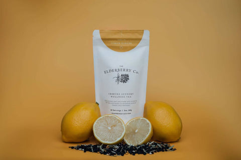 The Elderberry Co. Lemon Ginger Tea