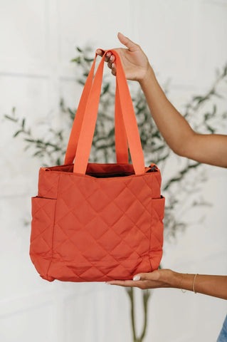 There She Goes Bag in Tomato