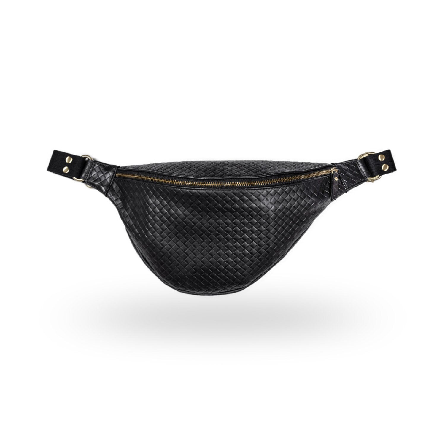 The Tatum in Tatum Jet Black Woven - Bag photo