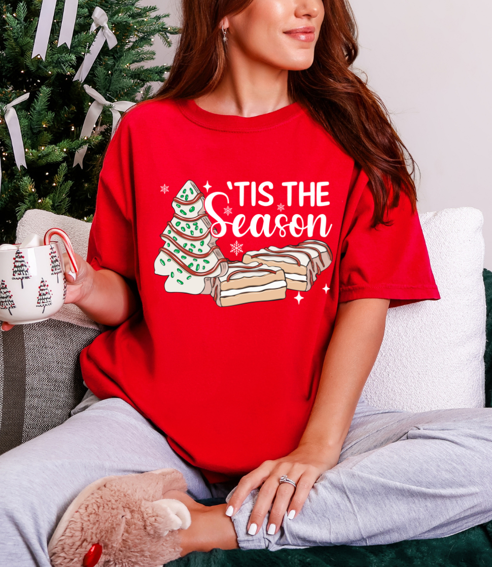 Tis the Season and Treats Graphic Tee and Sweatshirt in - Womens photo