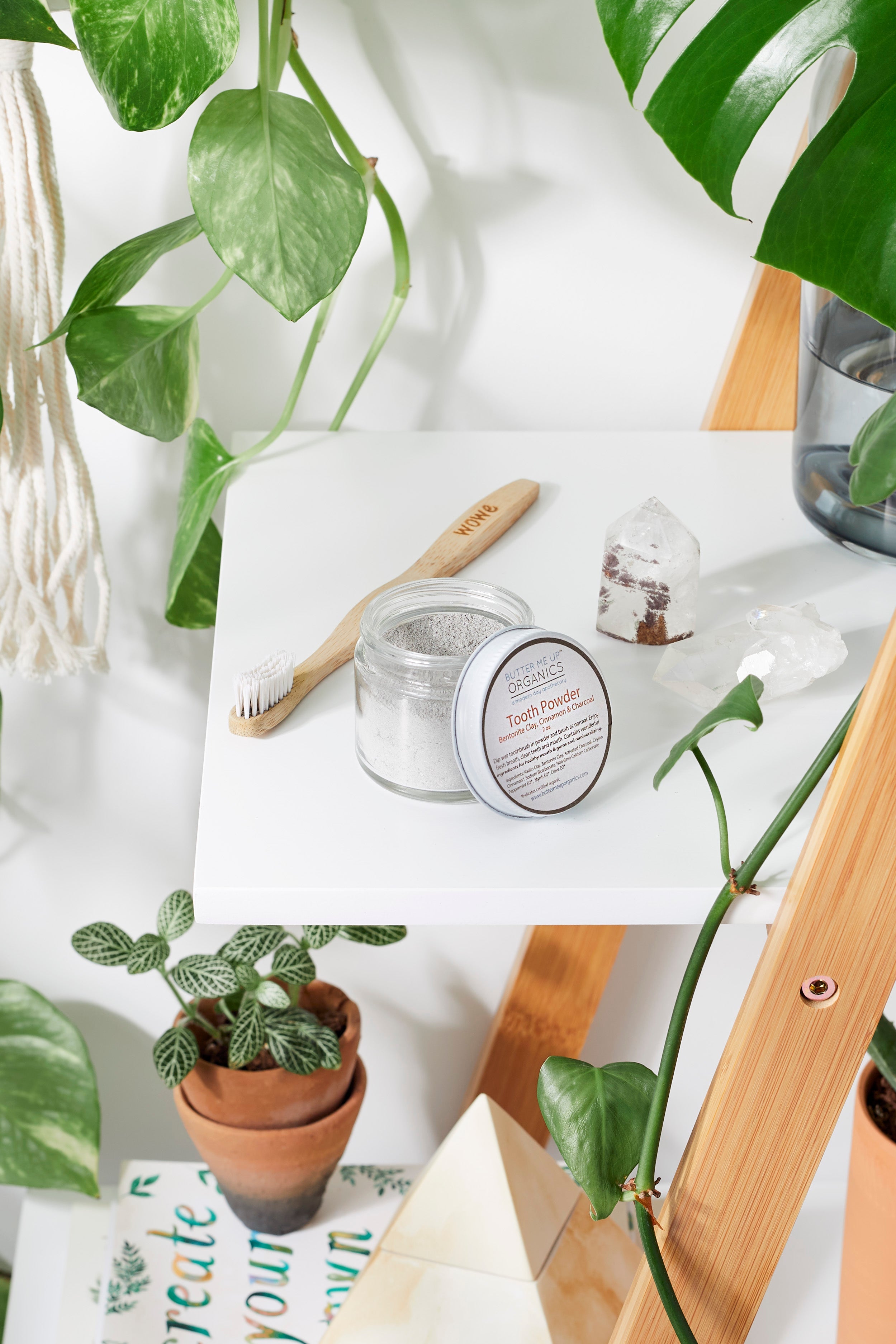 Tooth Powder / Toothpaste / Organic Tooth Powder / Organic Tooth Paste/ Organic Toothpaste / Clay Tooth Paste / Remineralizing Tooth Powder in - Teeth photo