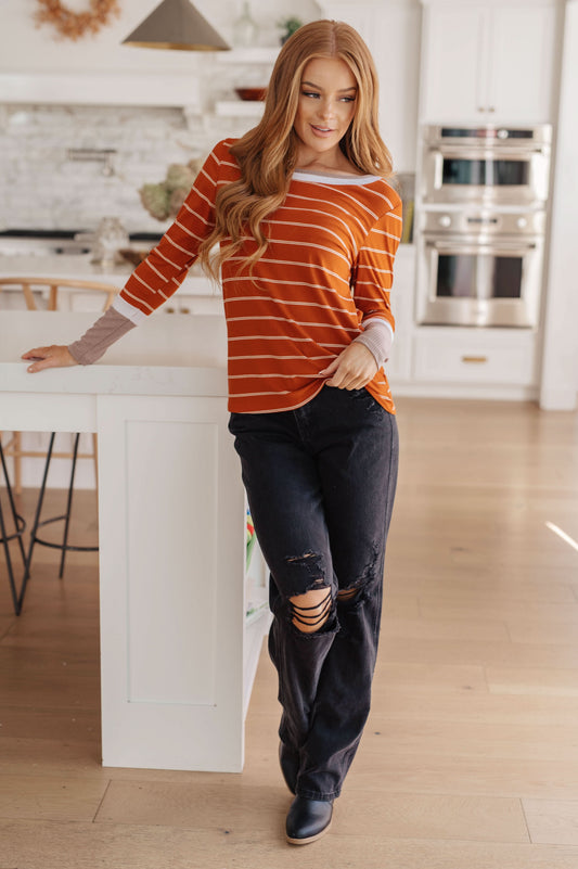 True To You Long Sleeve Tee in - Tops photo