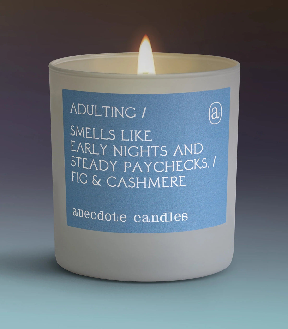 Adulting in Tumbler - candles photo