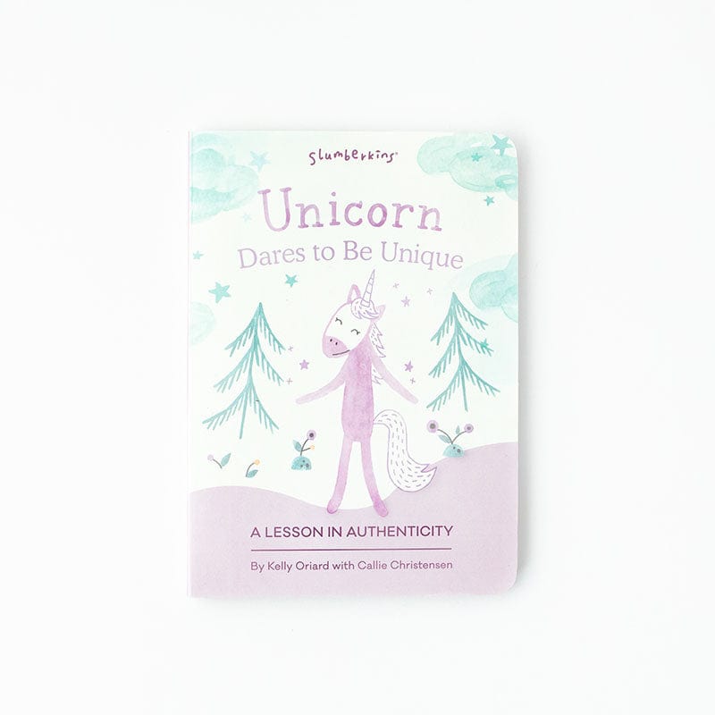 Slumberkins Unicorn Kin Stuffed Animal & Hardcover Book