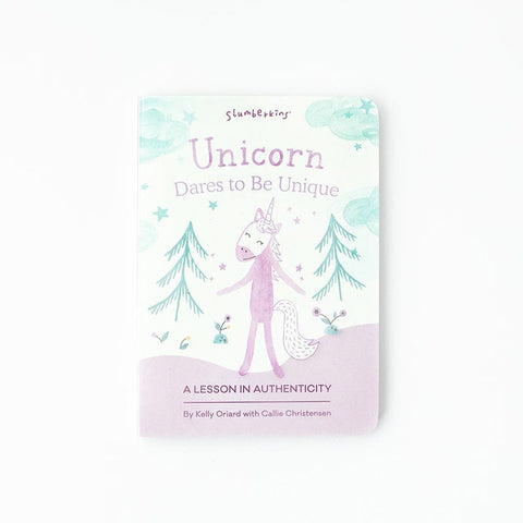 Slumberkins Unicorn Kin Stuffed Animal & Hardcover Book