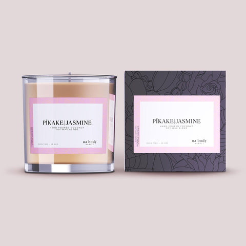 Ua Body | Hawaiian Skincare Pikake Jasmine Scented Candle