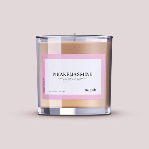 Ua Body | Hawaiian Skincare Pikake Jasmine Scented Candle