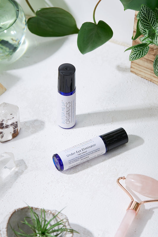Organic Caffeinated Under Eye Serum / Under Eye Repair / Dark Circles / Puffiness / Fine Lines / Butter Me Up Organics / Caffeine in - Face photo