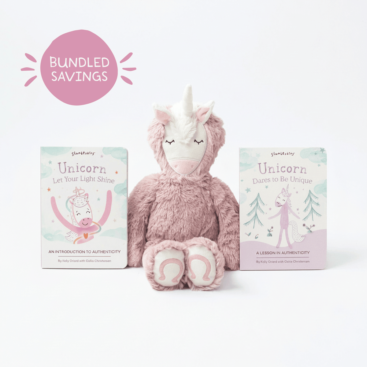 Slumberkins Unicorn Kin Stuffed Animal & Hardcover Book