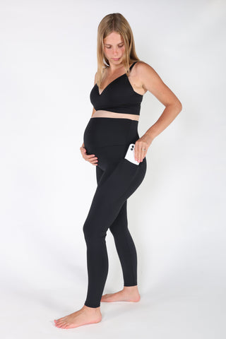 VAALIA™ Everyday Comfort Hi-Rise Maternity Pocket Legging in - photo