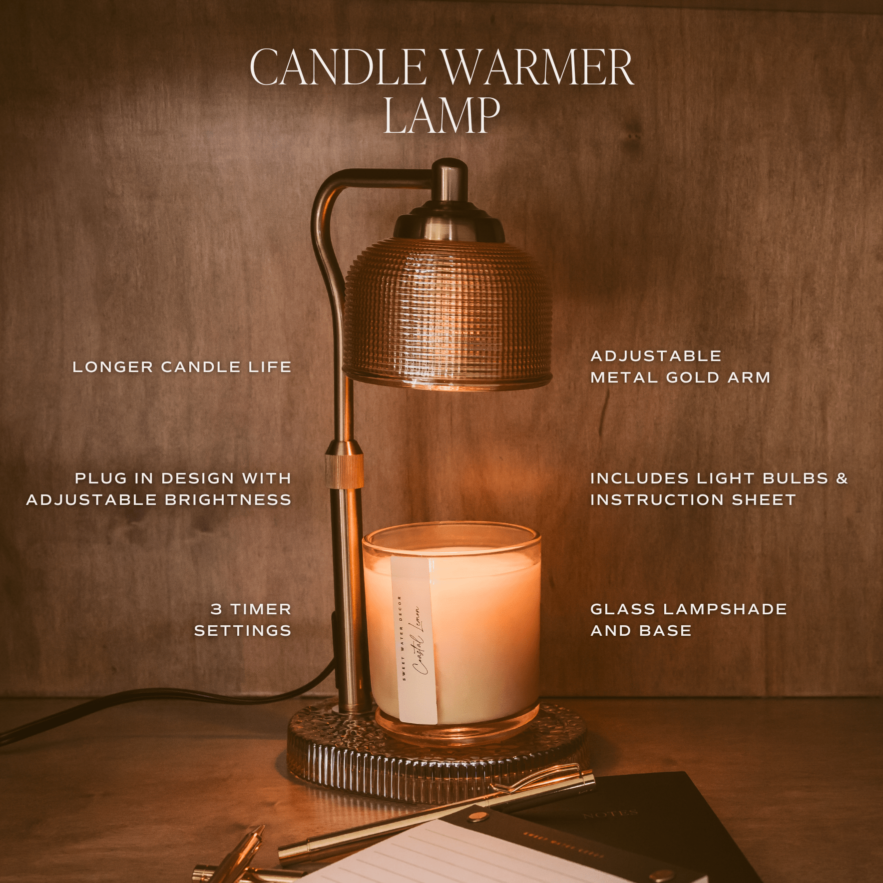 Sweet Water Decor Candle Warmer Lamp in - Candle Warmer photo