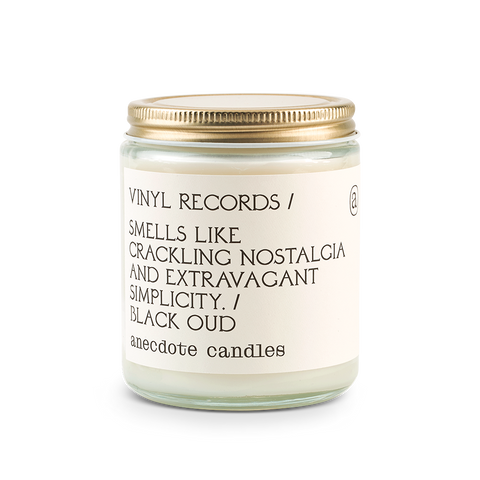 Vinyl Records in - candles photo