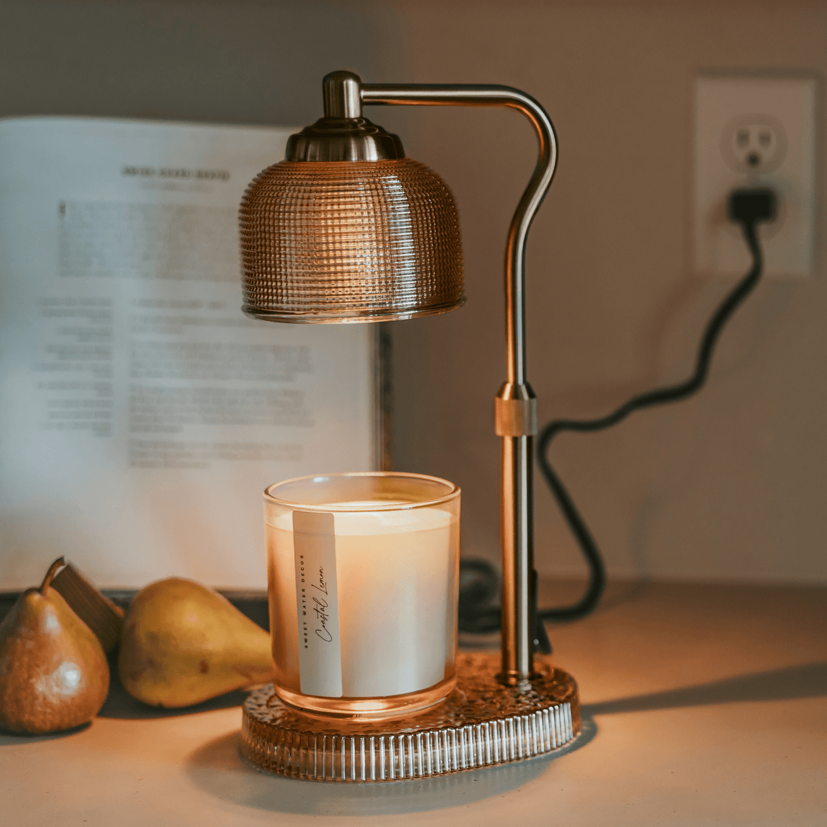 Sweet Water Decor Candle Warmer Lamp in - Candle Warmer photo