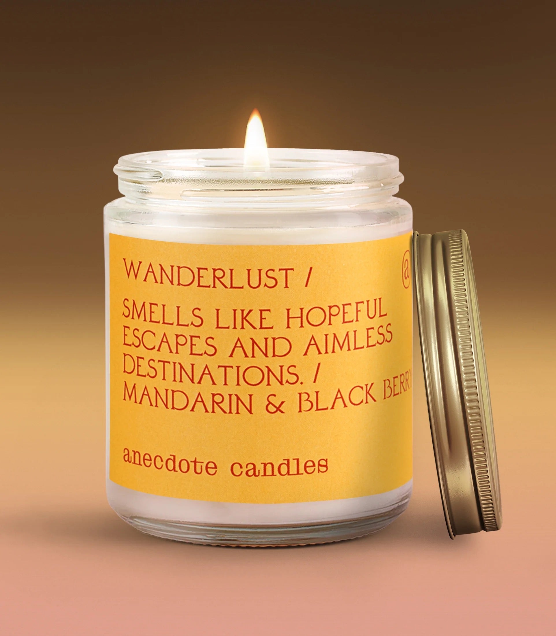 Wanderlust in Standard Jar - candle photo