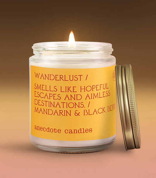 Wanderlust in Standard Jar - candle photo