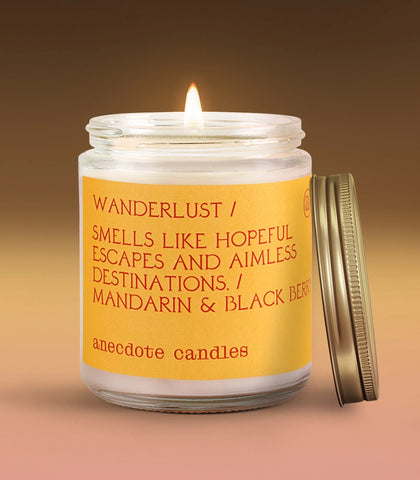 Wanderlust in Standard Jar - candle photo