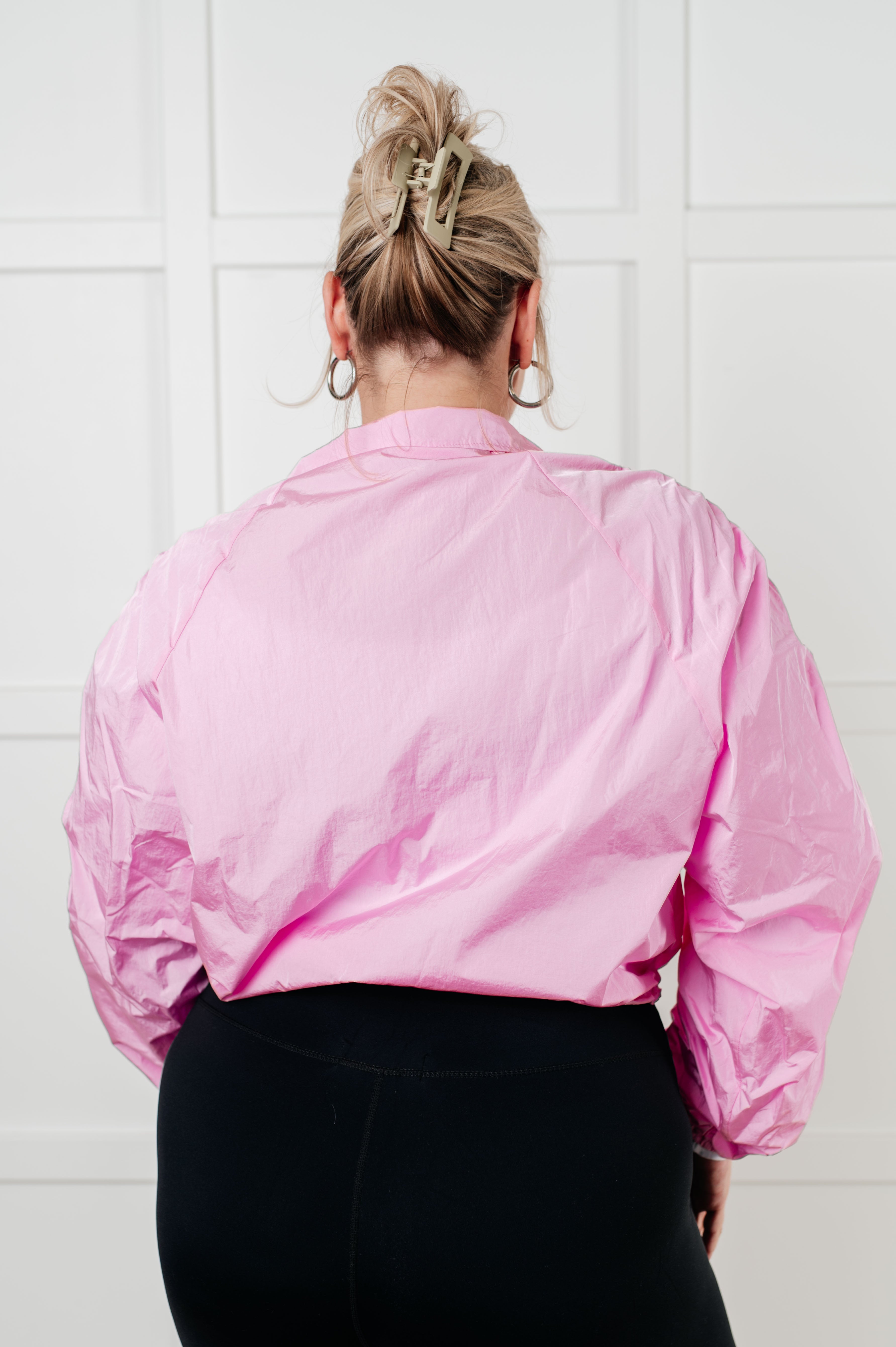Lime N Chili Weak in the Knees Windbreaker in - Layers photo