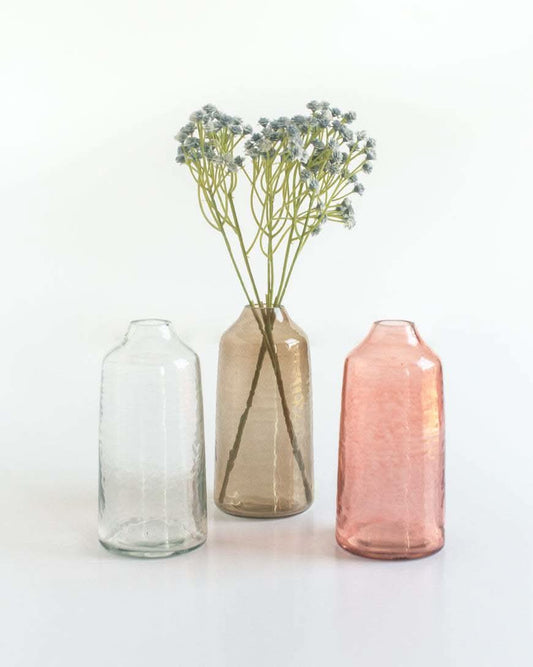 Siena Handblown Hammered Bud Vase in - Vase photo