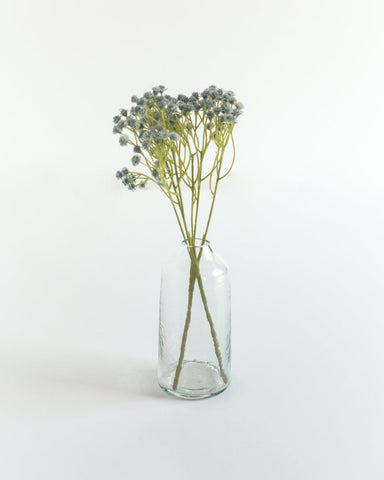 Siena Handblown Hammered Bud Vase