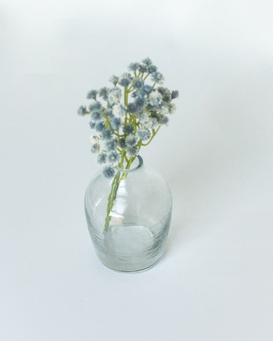 Haley Handblown Hammered Bud Vase in - Vase photo