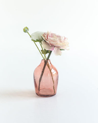Creative Women Haley Handblown Hammered Bud Vase