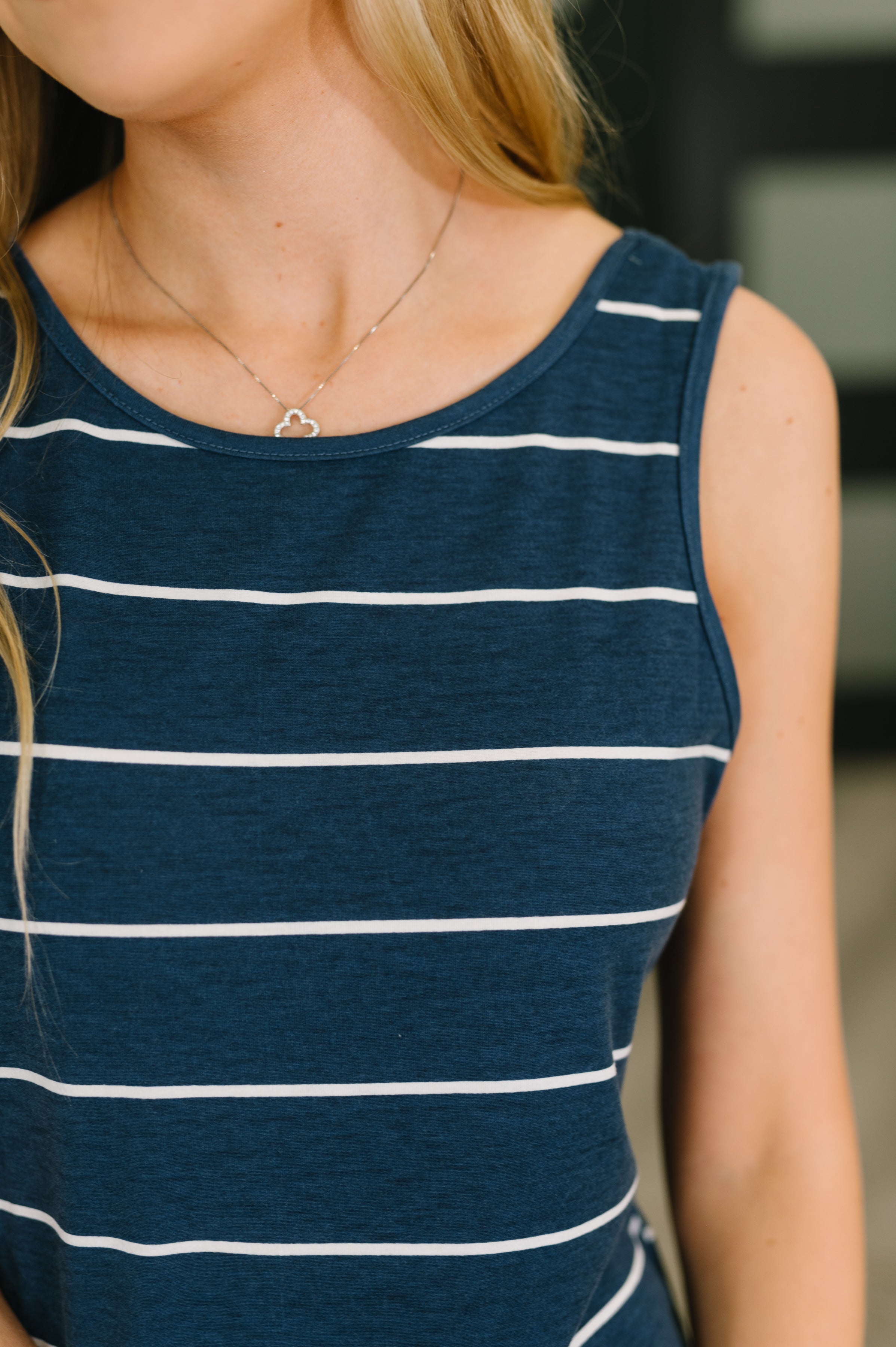 What a View Striped Sleeveless Maxi in - Womens photo