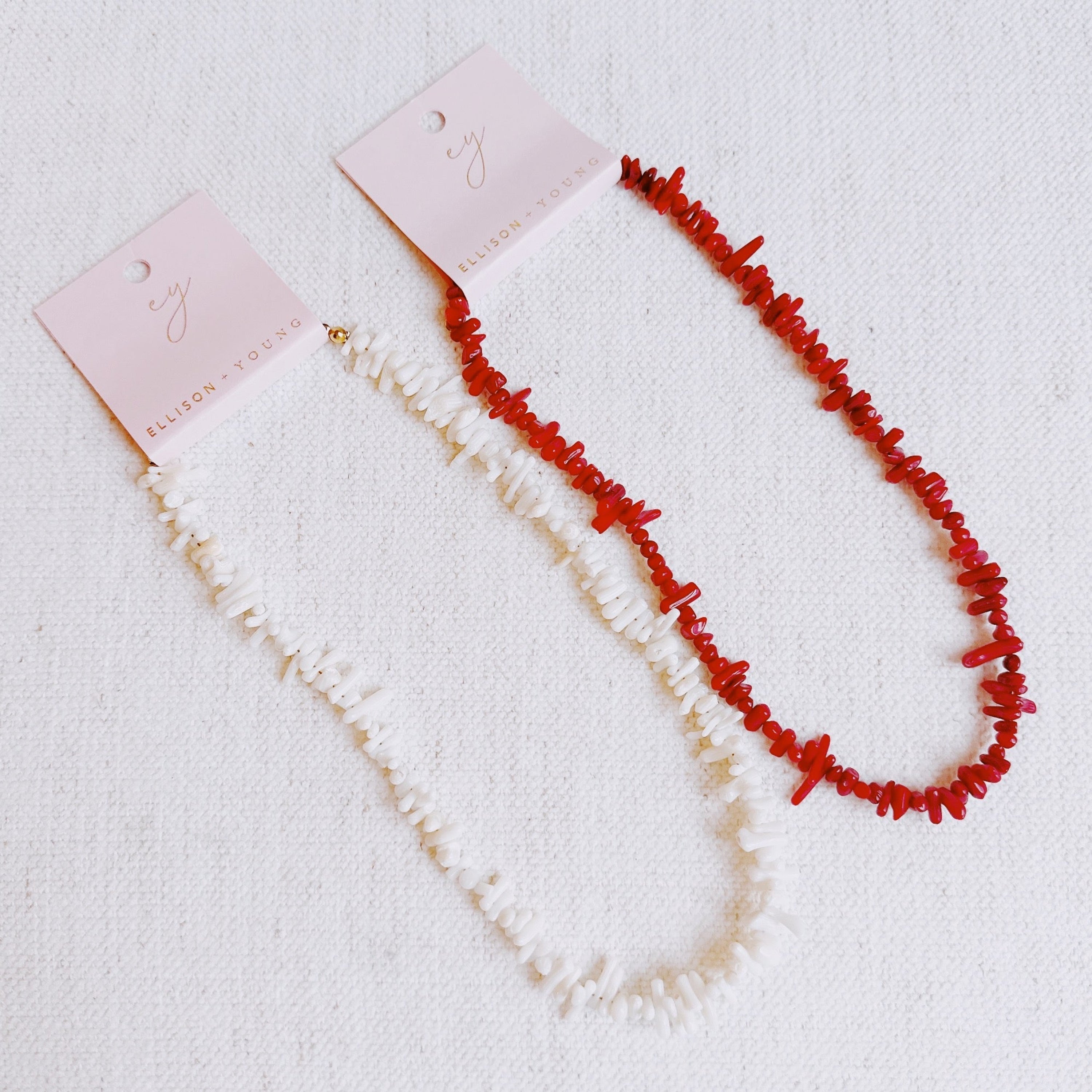 White Sands Coral Reef Necklace – Gold-Plated Coastal Style in - Jewelry photo