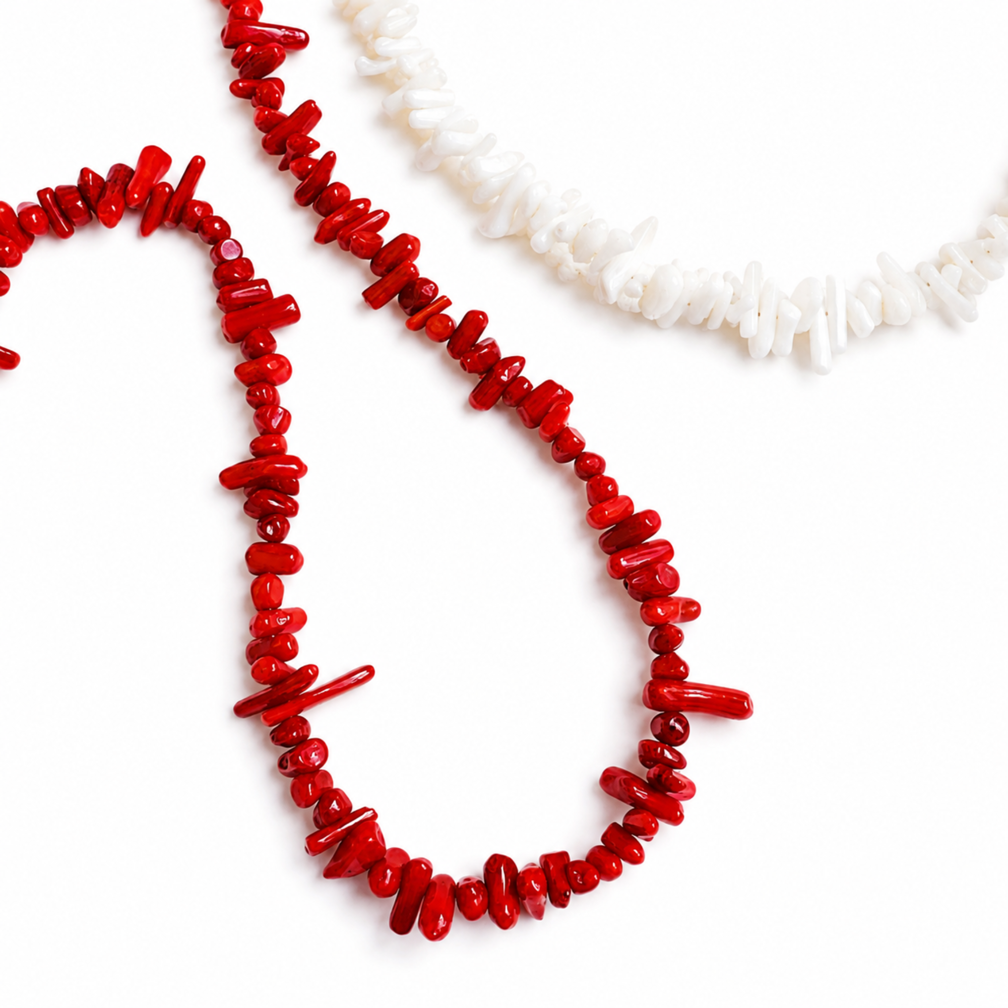 White Sands Coral Reef Necklace – Gold-Plated Coastal Style in - Jewelry photo