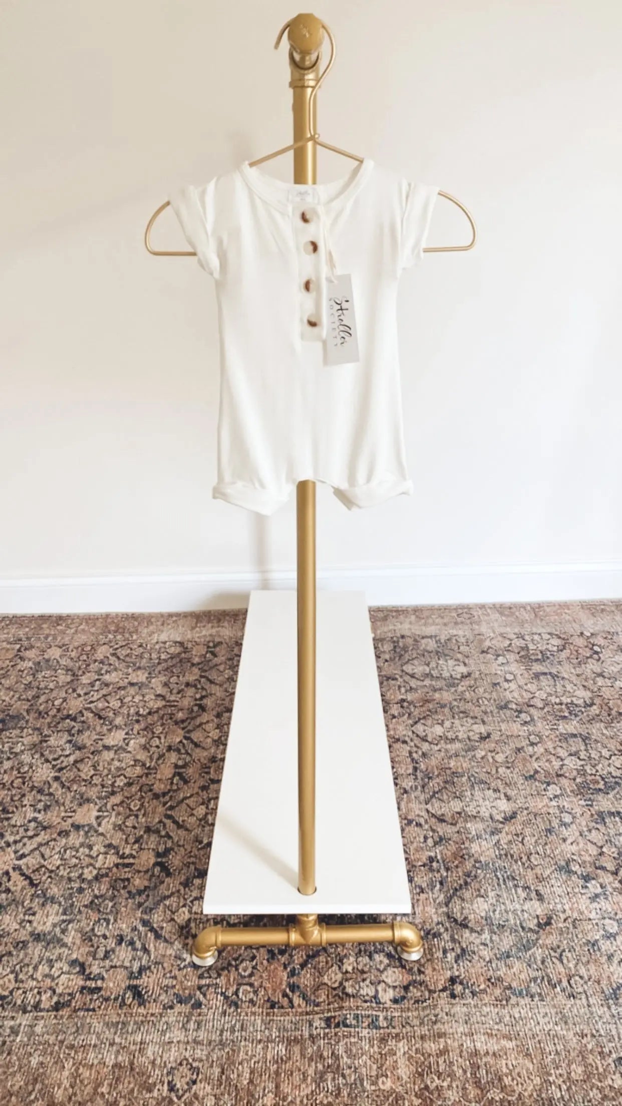 Baby Romper - Knit Romper - Infant Romper - Baby Clothes for Girls and Boys in White - Onesies photo