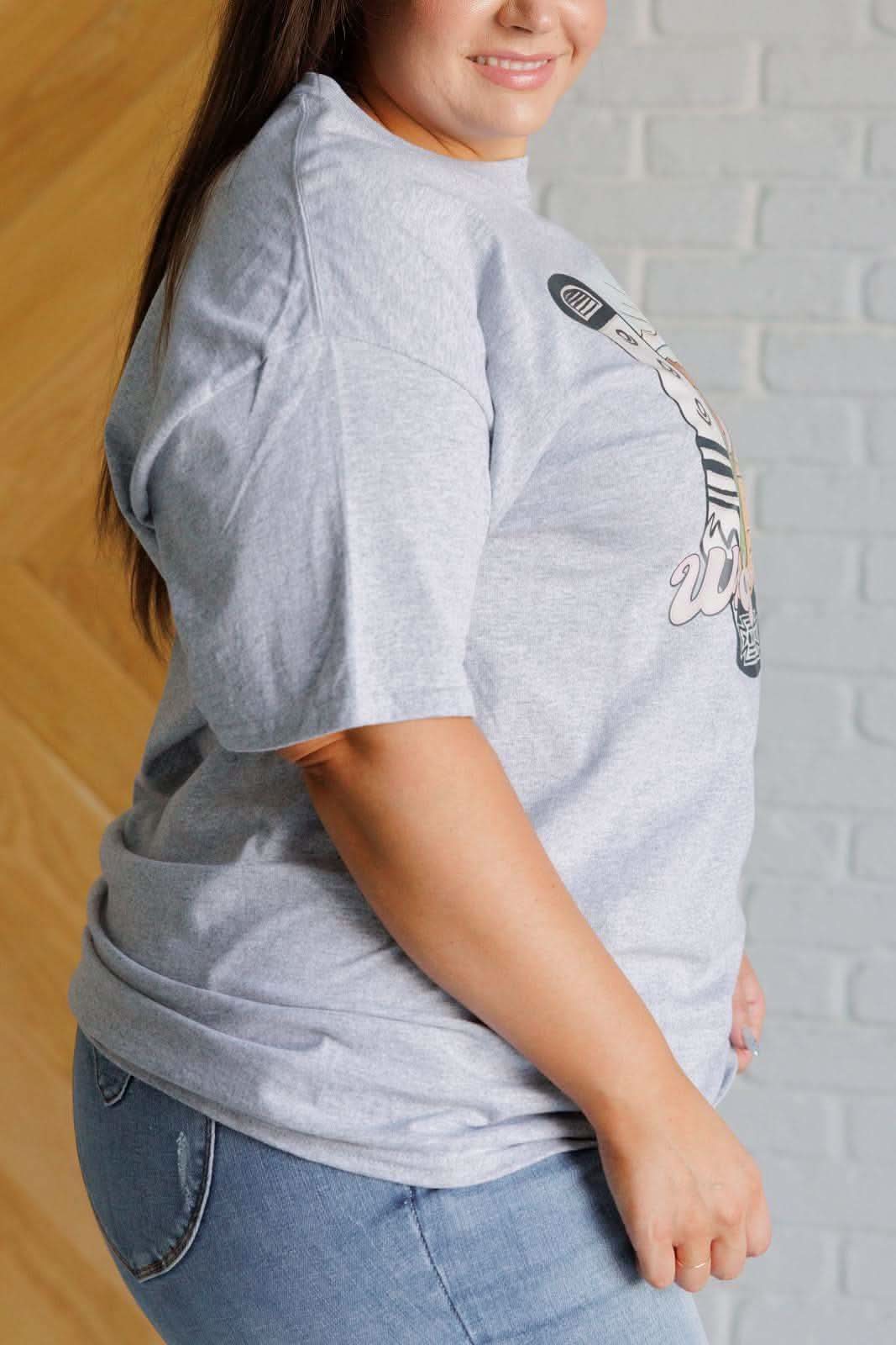 Wild & Free Horseshoe Graphic Tee in - Tops photo