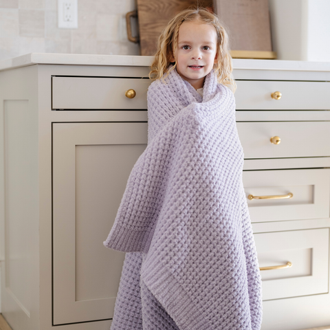 Saranoni Waffle Knit Toddler Blankets in - photo