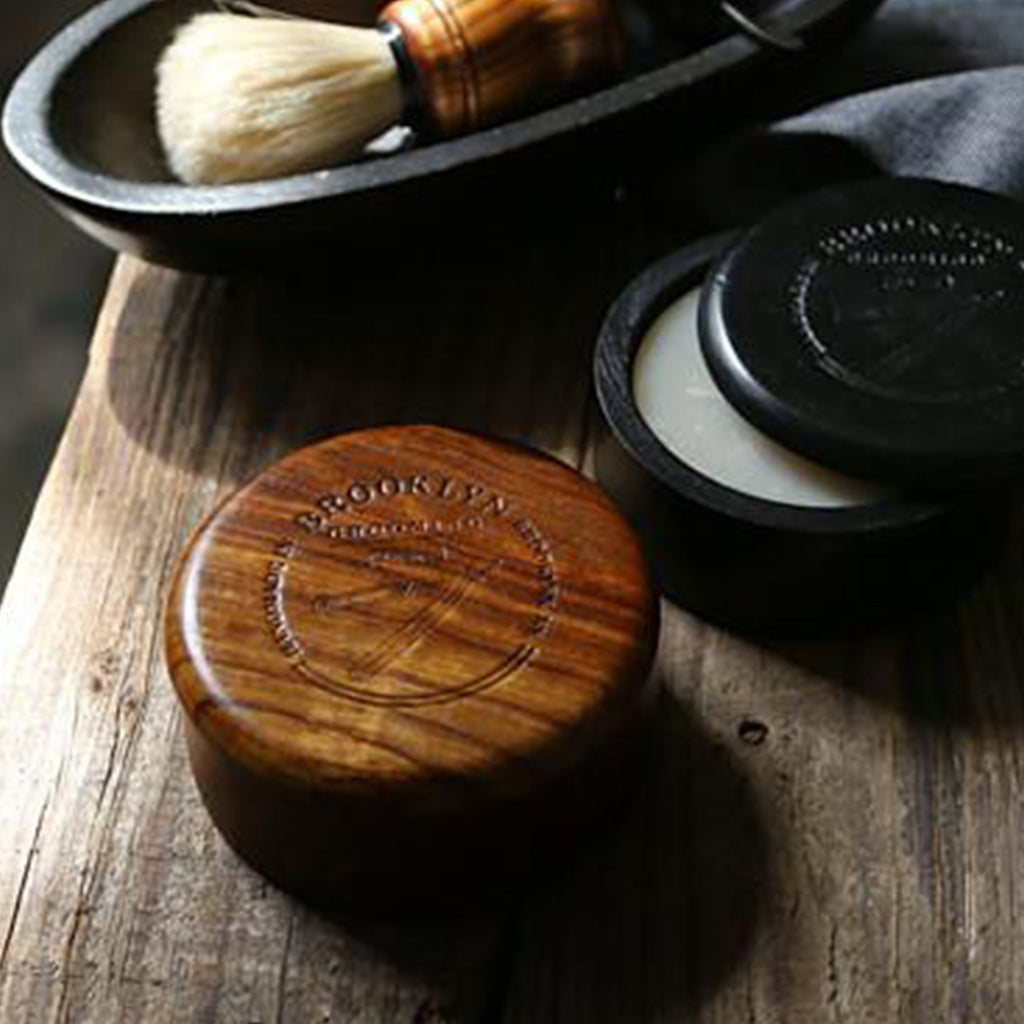 Wood Shaving Bowl - Dark Oak in - Shaving Bowl photo
