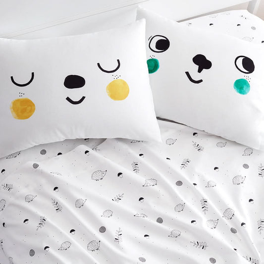 2-pack Happy Faces Standard Size Pillowcases in - Pillowcase photo