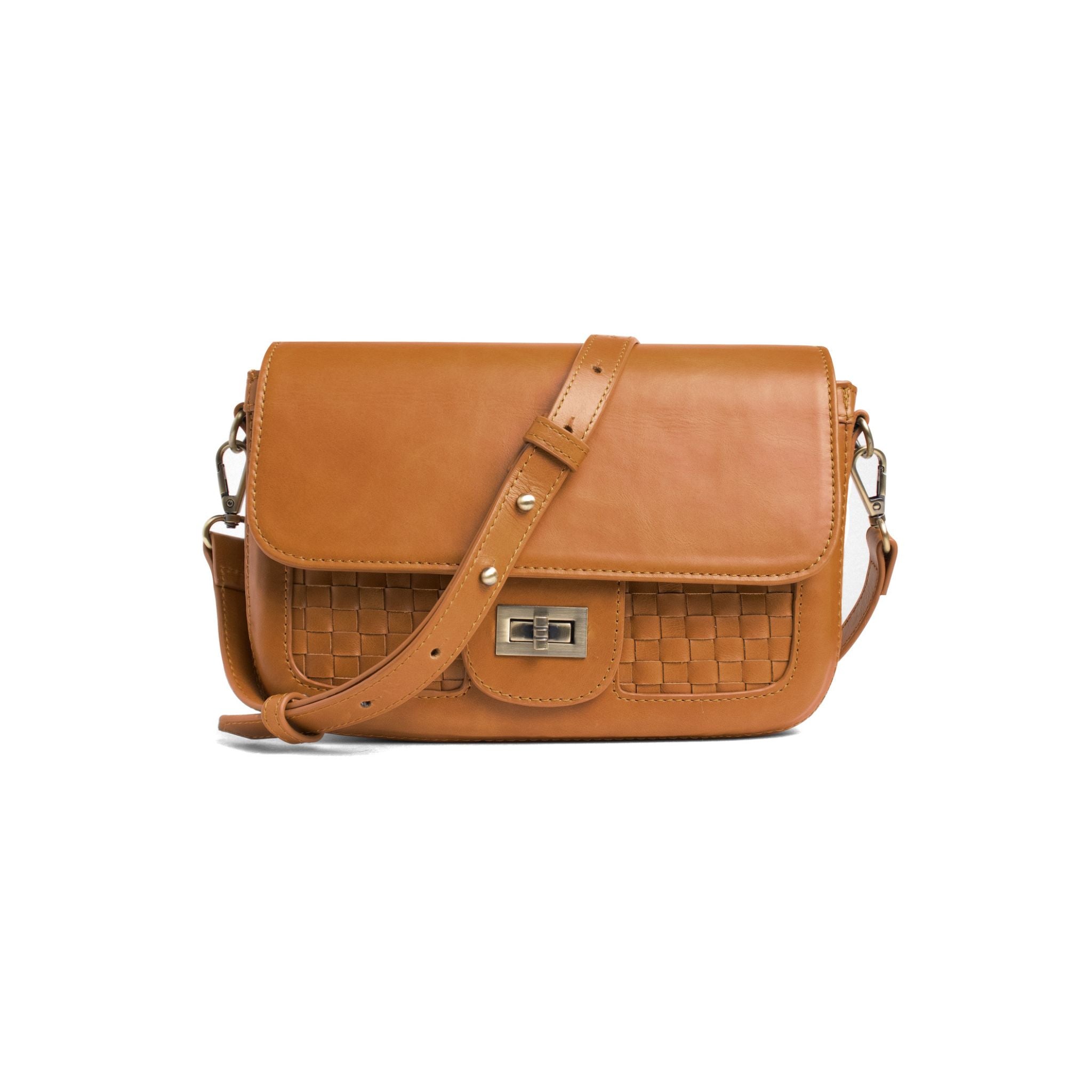 The Penny in Camel Tan | Woven - Bag photo