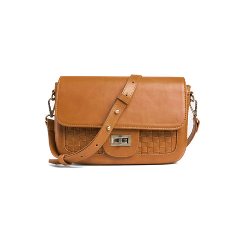 The Penny in Camel Tan | Woven - Bag photo