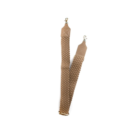 The Crossbody Strap in The Waymaker Latte Togo | Woven - Goods photo