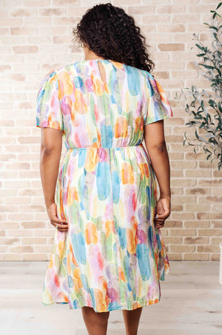 Young, Wild & Free Round Neck Dress in - Dresses photo