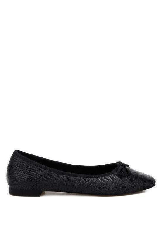 Rag & Co Paper Rings Raffia Ballet Flats in - photo