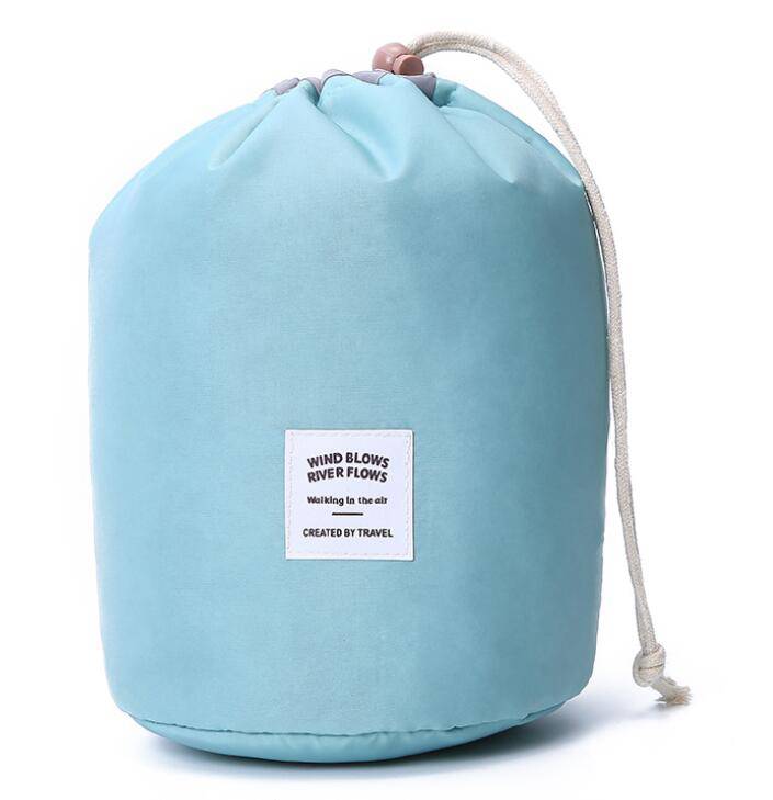 Portable Cosmetic Bags in Solid Light Blue - Bags photo