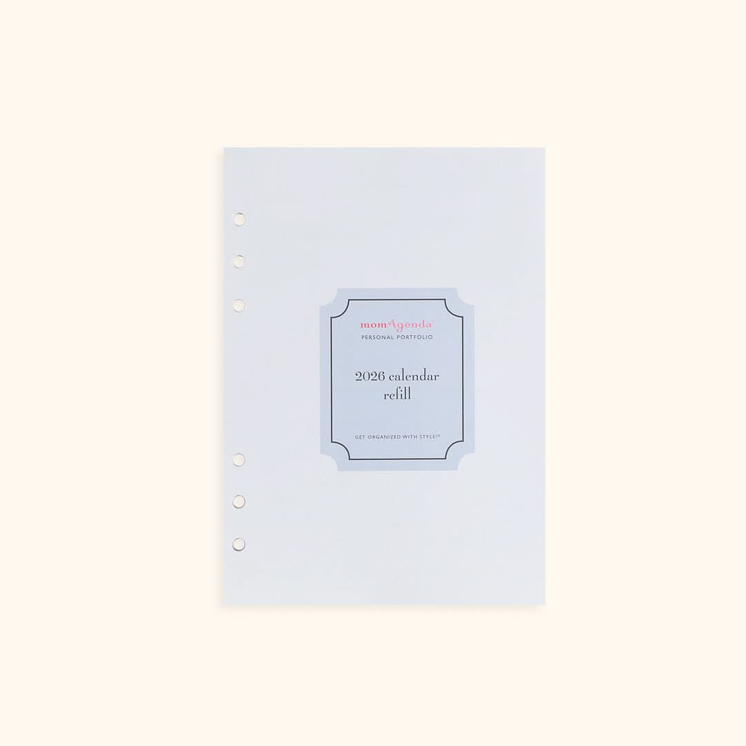 A5 Inserts for Weekly Planner Personal Portfolio 2026 in - retail photo